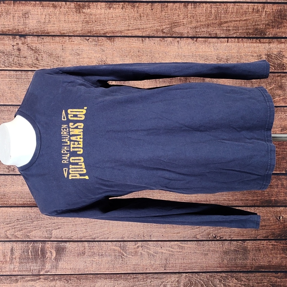 Vintage Mens Polo Jeans Co Ralph Lauren Heavy Cotton T Shirt